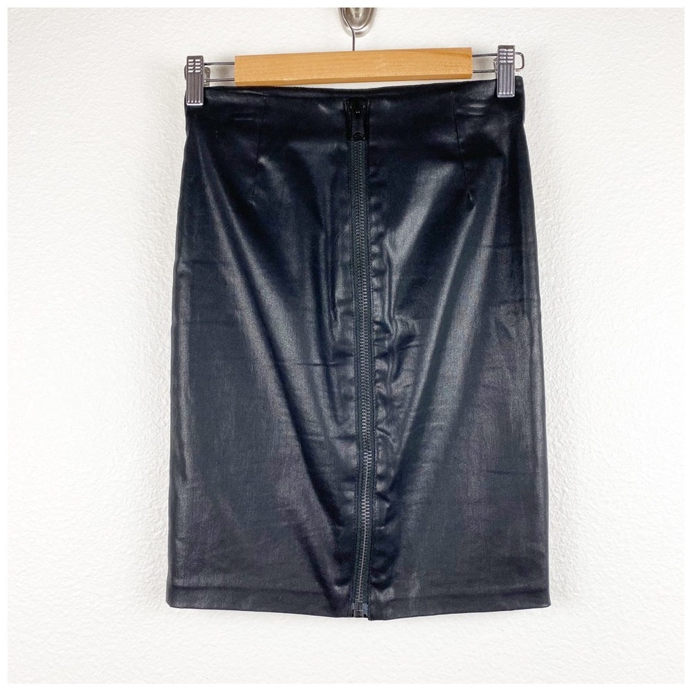All Saints Metal Pencil Skirt‎ Size 2 - Picture 5 of 10
